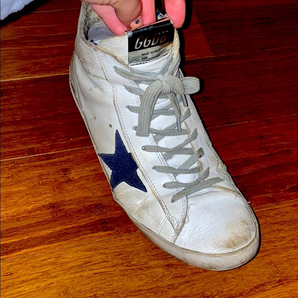 Golden Goose high top sneakers size 8.5